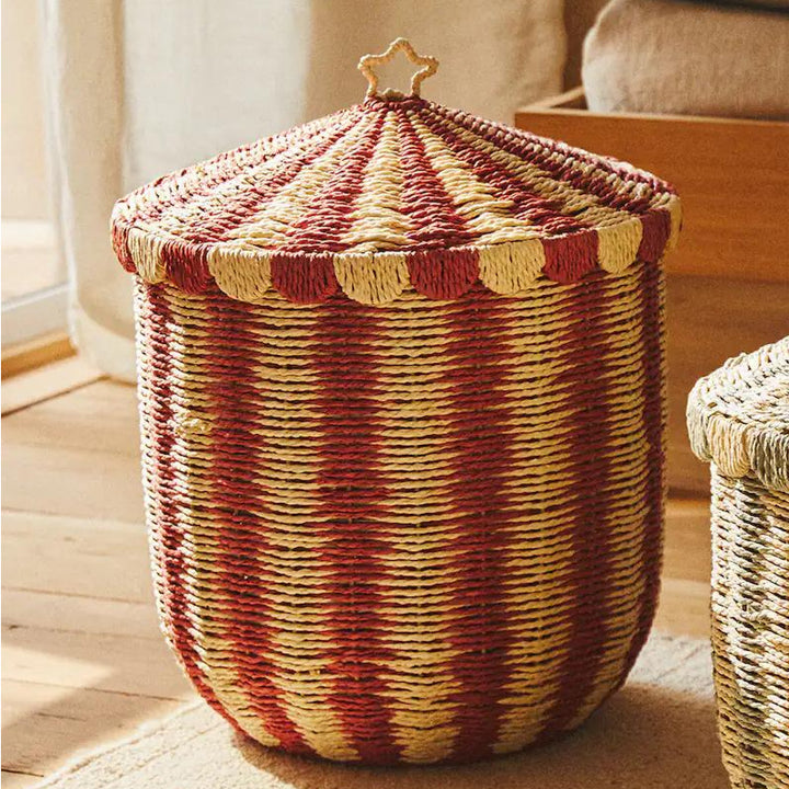 Decorative Woven Storage Canister Stornfield