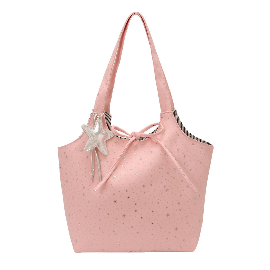 Stylish Multi-Pocket Canvas Tote Bag