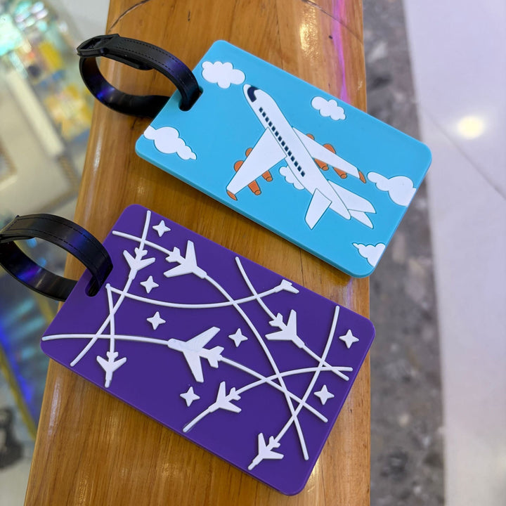 Airplane-Themed Luggage Tag Stornfield