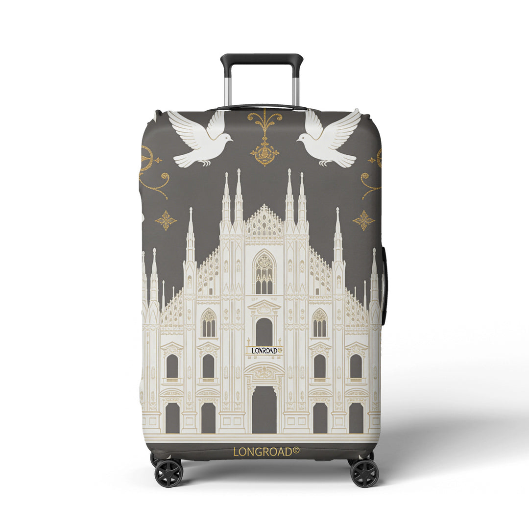 Women's suitcase cover in futuristic design Stornfield