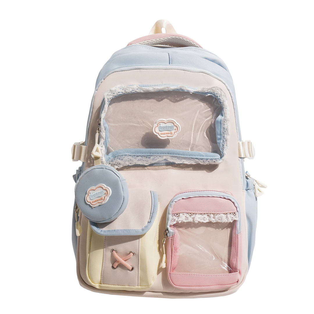 Cute Decorative Multi-Pocket Backpack Stornfield