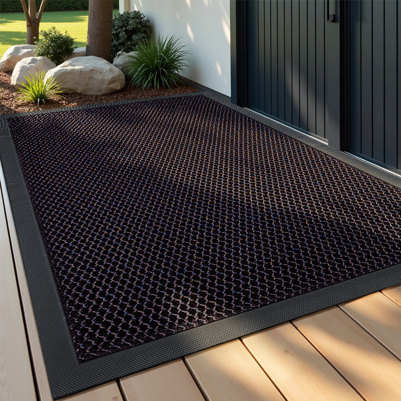 Honeycomb Texture Outdoor Welcome Mat