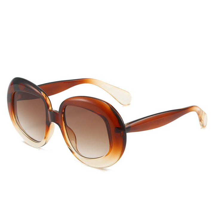 Vintage-Inspired Geometric Frame Sunglasses Stornfield