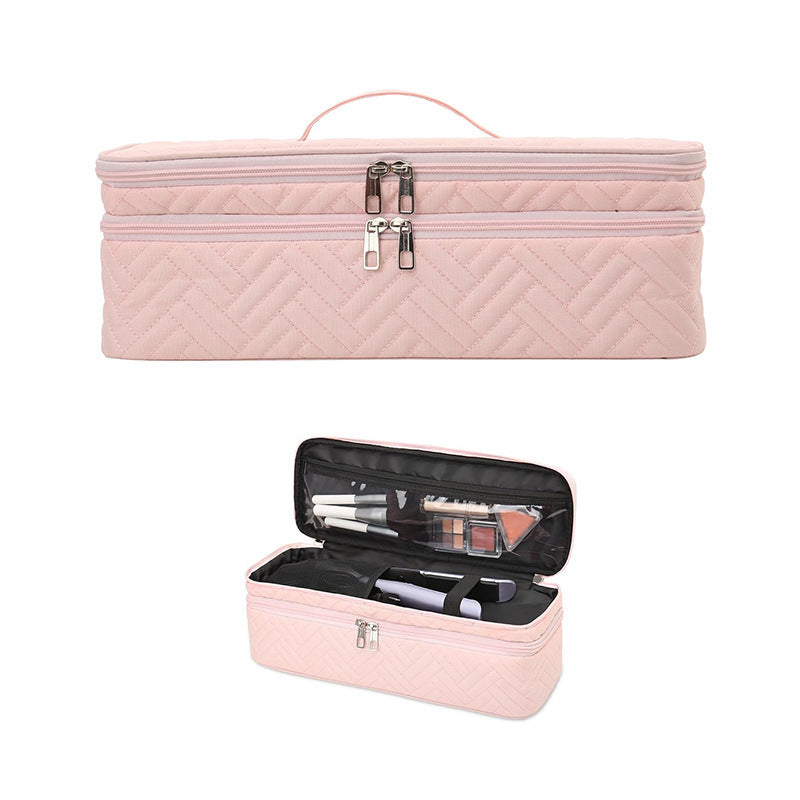 Cosmetic organizer bag for hair dryers and styling tools Stornfield