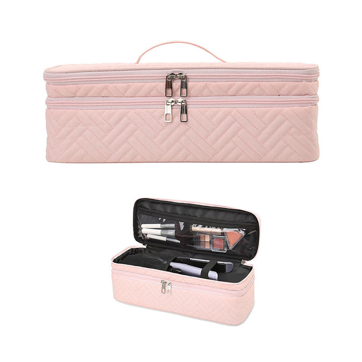Cosmetic organizer bag for hair dryers and styling tools Stornfield