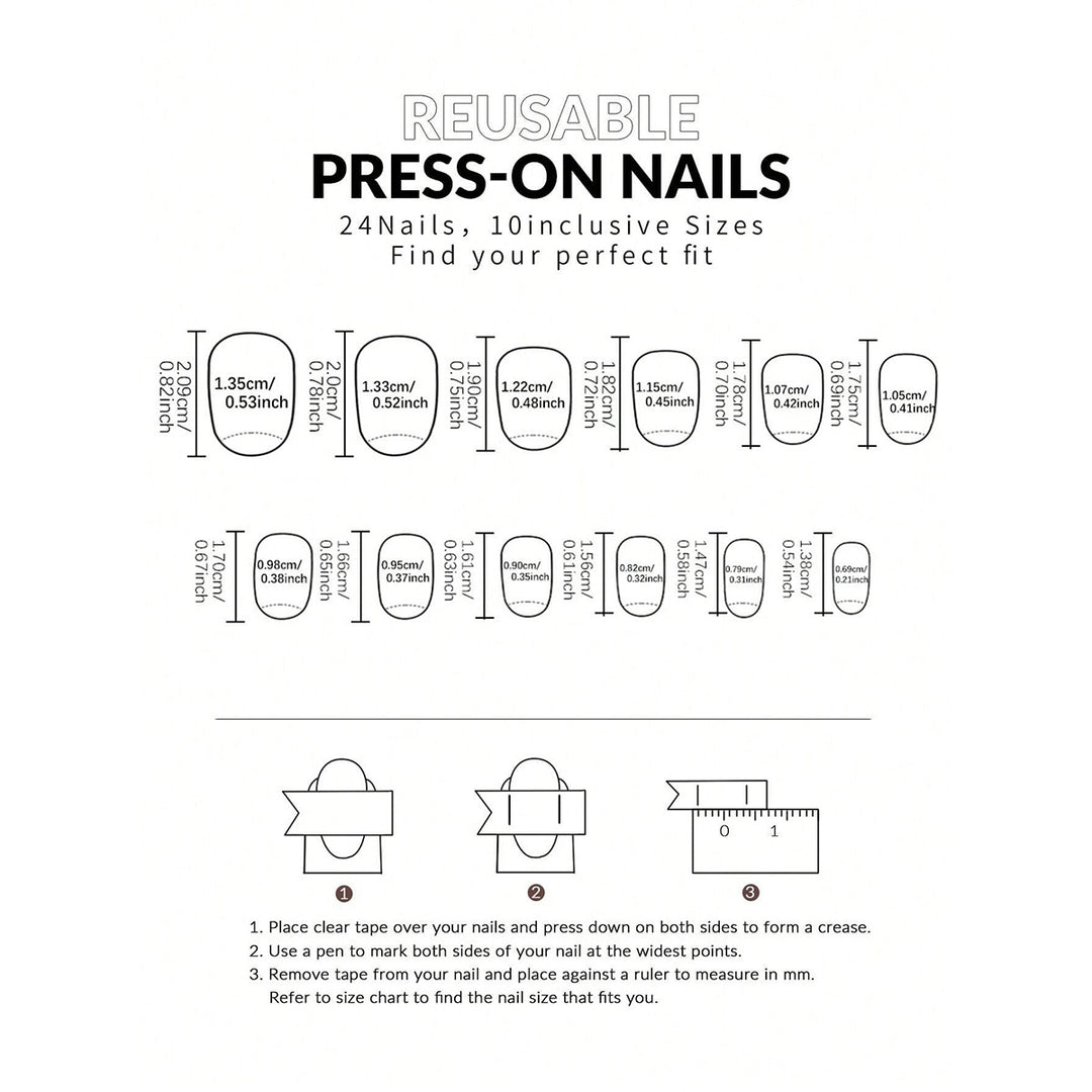 Artificial Nails in Creative Paprika Design Stornfield