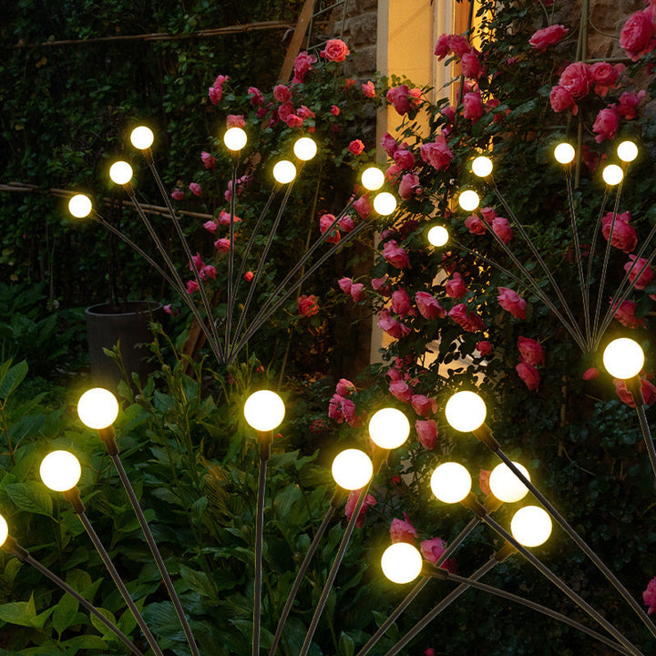 Decorative LED Fiber Optic Flower Stakes Bouquet Stornfield