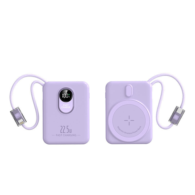 Magnetic Wireless Powerbank with Fast Charging Function and Digital Display Stornfield