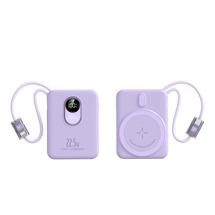 Magnetic Wireless Powerbank with Fast Charging Function and Digital Display Stornfield