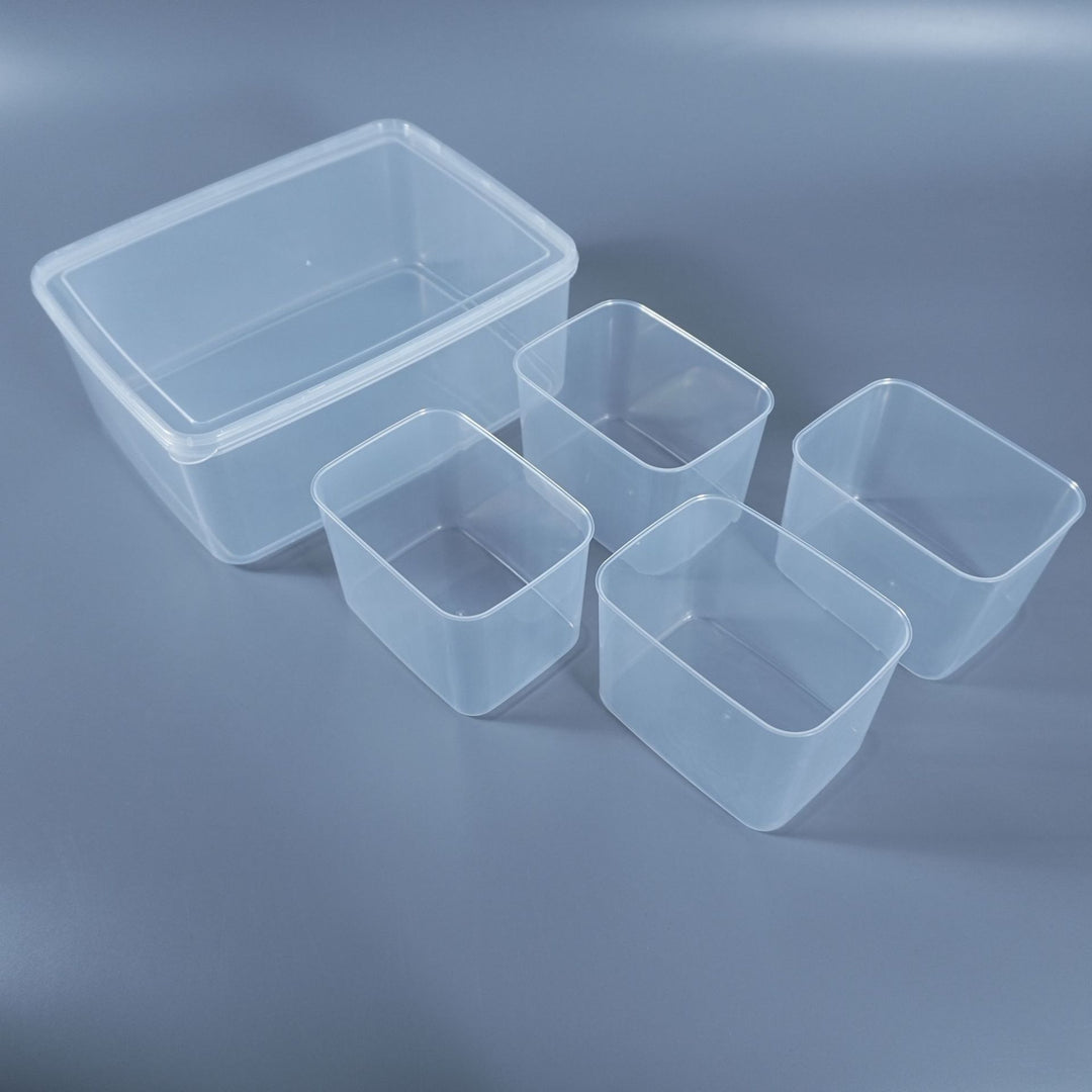 Transparent Modular Storage Containers Stornfield