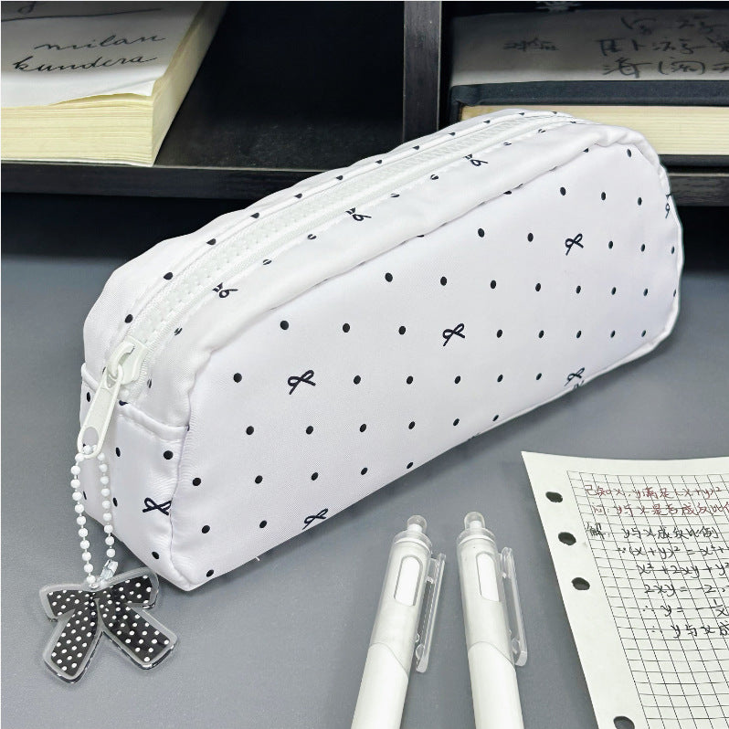 Stylish Dot Pattern Pencil Case
