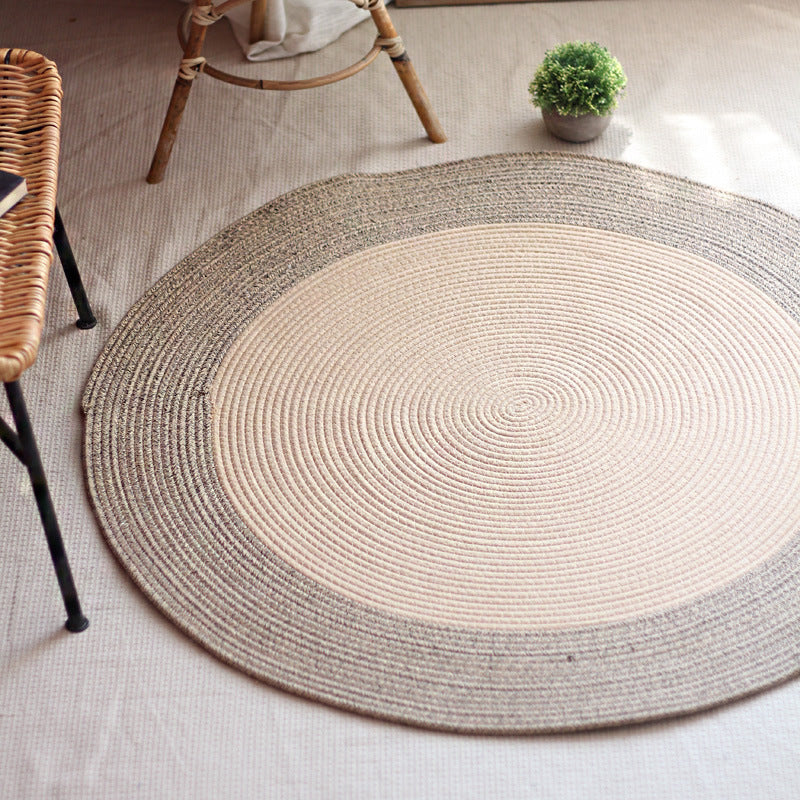 Round woven rug Stornfield