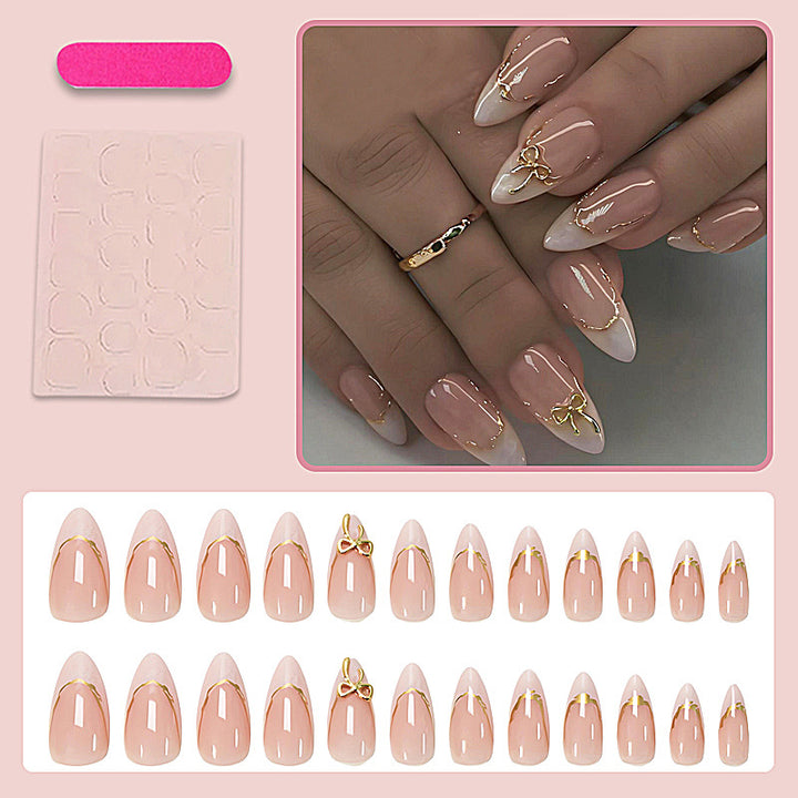 Acrylic nail set with luxurious tips and glamorous accents Stornfield