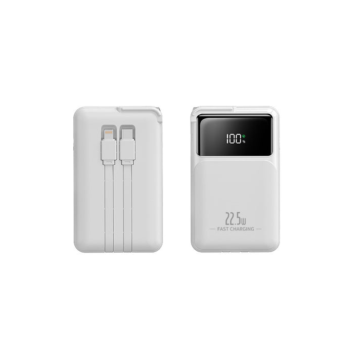 Compact power bank with integrated charger Stornfield
