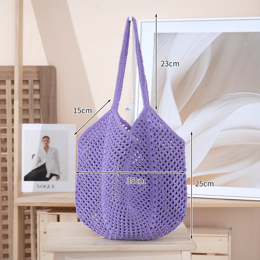 Handcrafted mesh tote bag Stornfield
