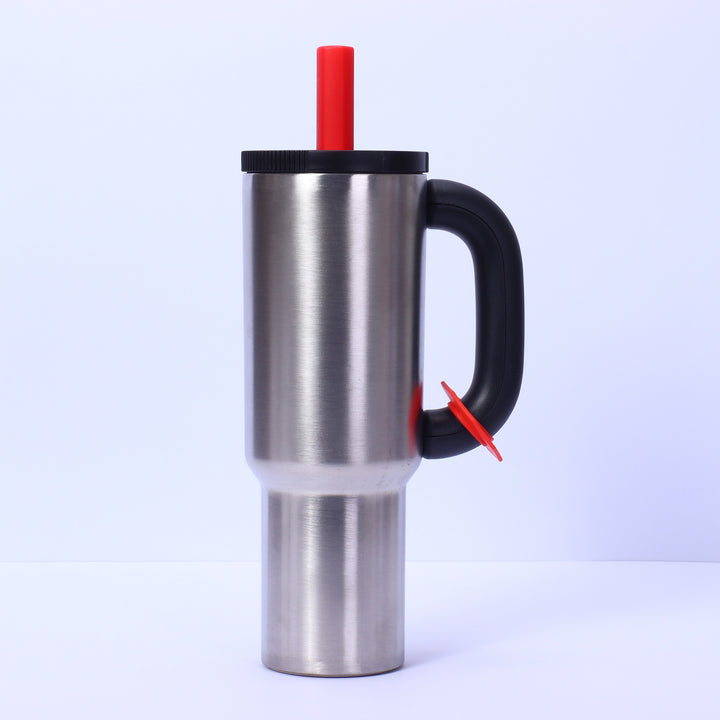 Unisex Practical Drinking Cup with Integrated Straw Stornfield
