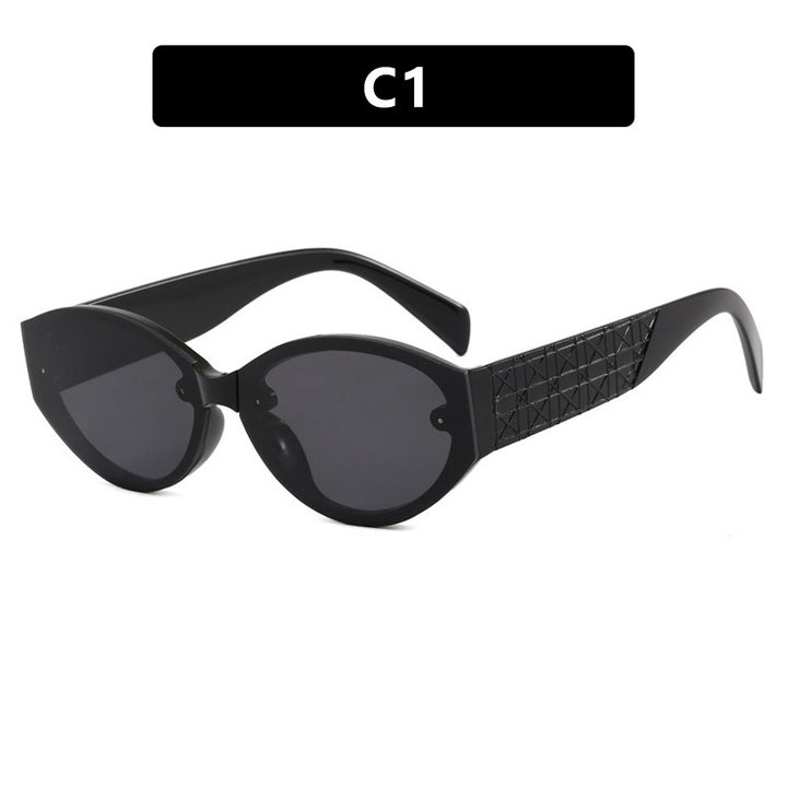 Ladies extravagant Cat-Eye sunglasses with textured frame Stornfield