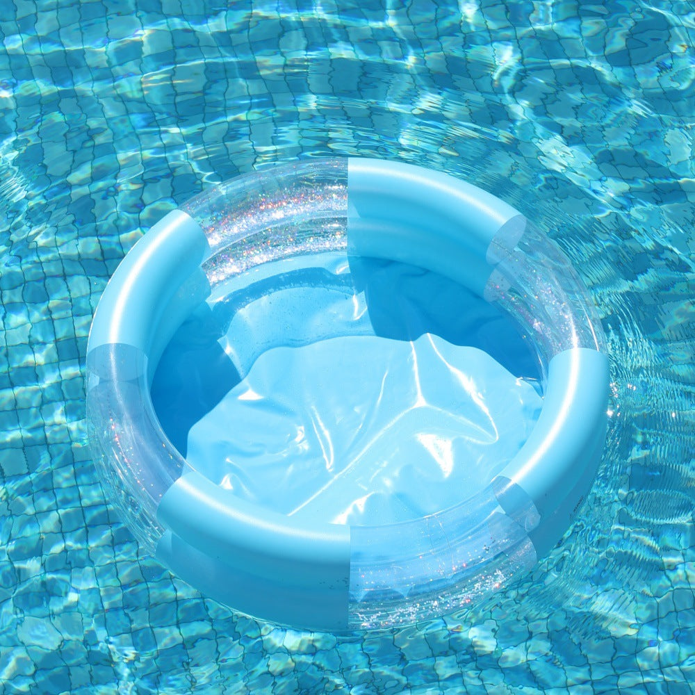 Mermaid-Themed Inflatable Pool Ring Stornfield