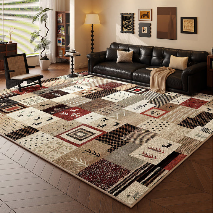 Multi-Pattern Decorative Area Rug Stornfield