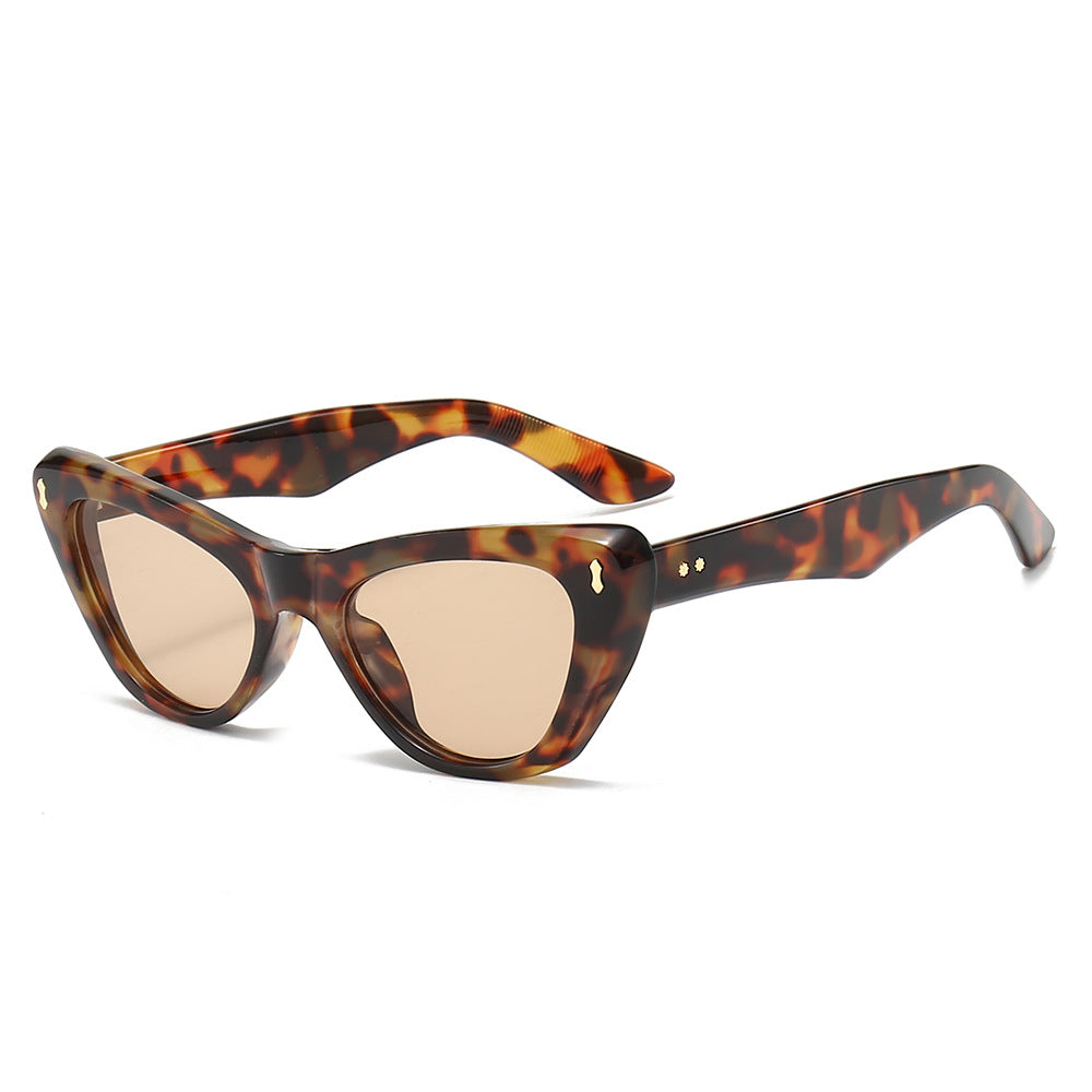 Ladies Cat-Eye Sunglasses with Elegant Accentuated Frame Stornfield