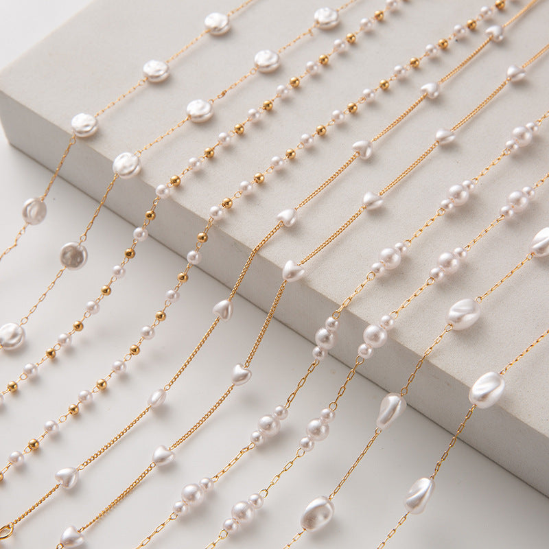 Pearl-Accented Eyewear Chain Stornfield