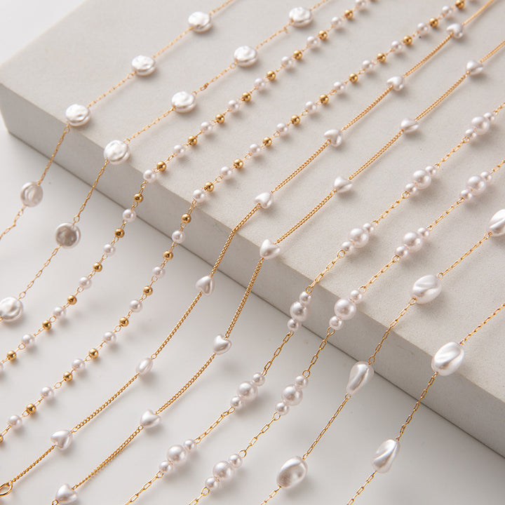 Pearl-Accented Eyewear Chain Stornfield