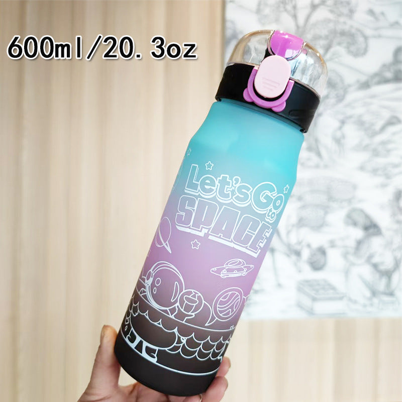Ladies creative water bottle in space design Stornfield