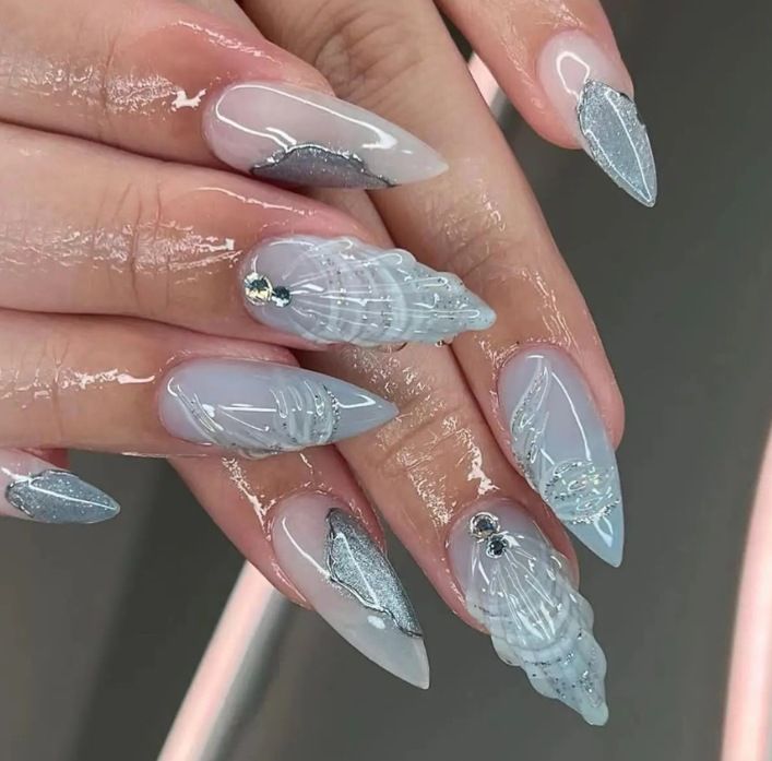 Luxury 3D Nail Tips Set Stornfield