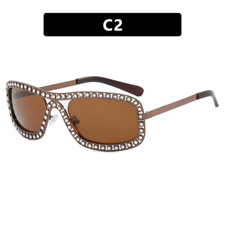 Women’s fashionable sunglasses with sparkling frame Stornfield