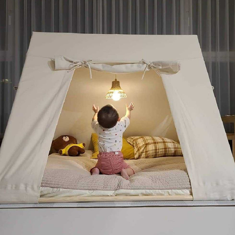 Handmade hanging lamp made of natural material Stornfield