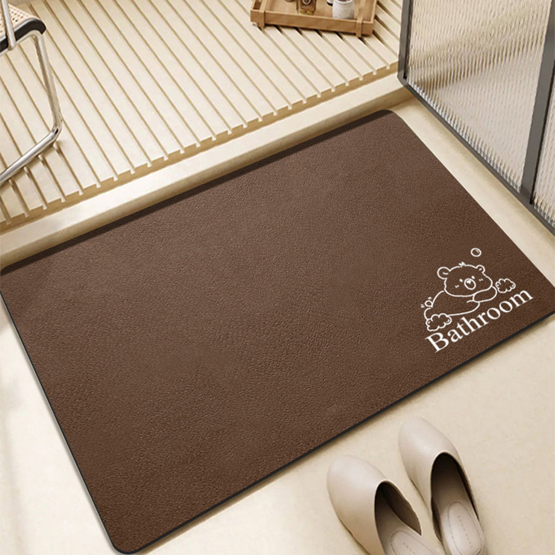 Cute Cartoon-Themed Bath Mat