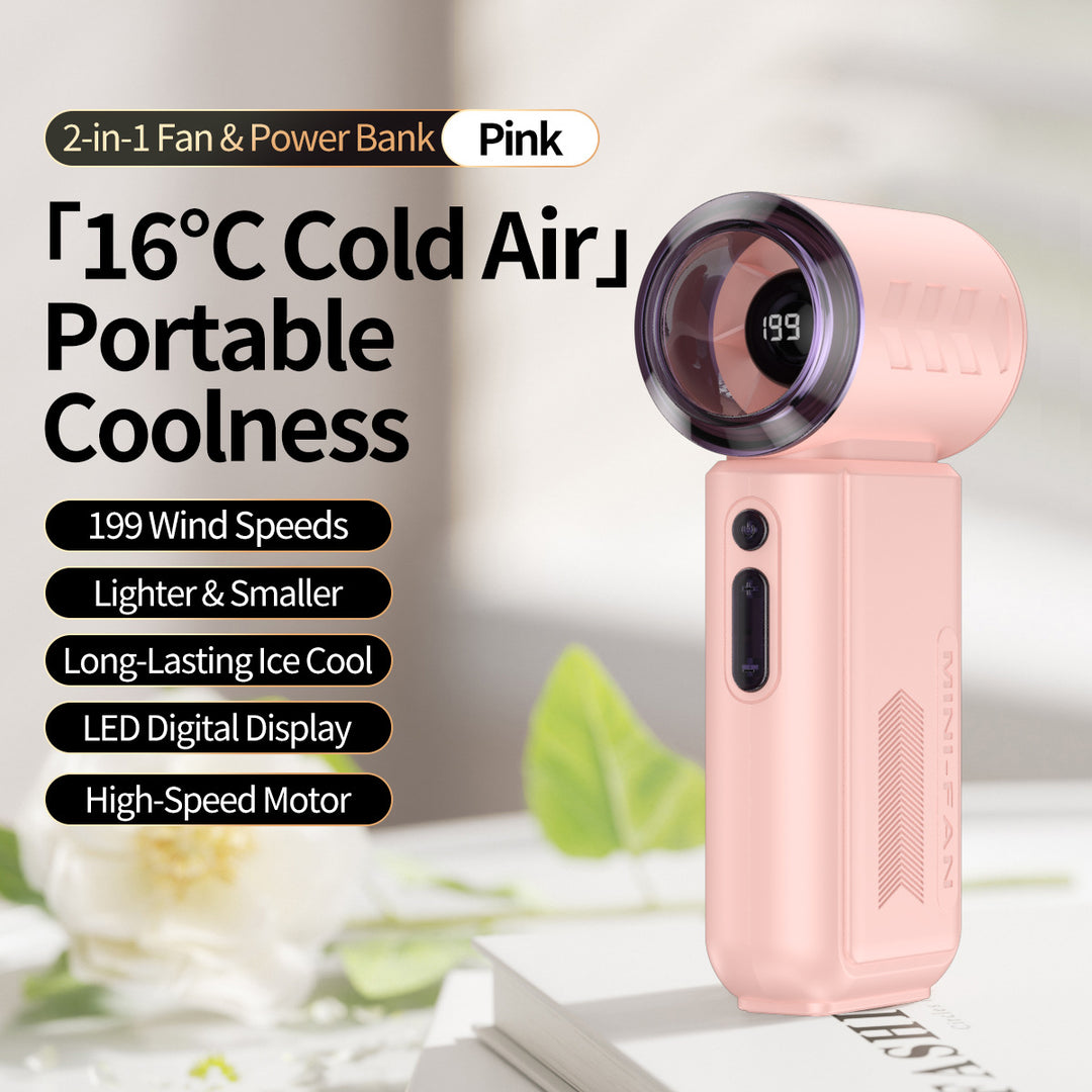 Portable Cooling Fan for Women with Power Bank Stornfield