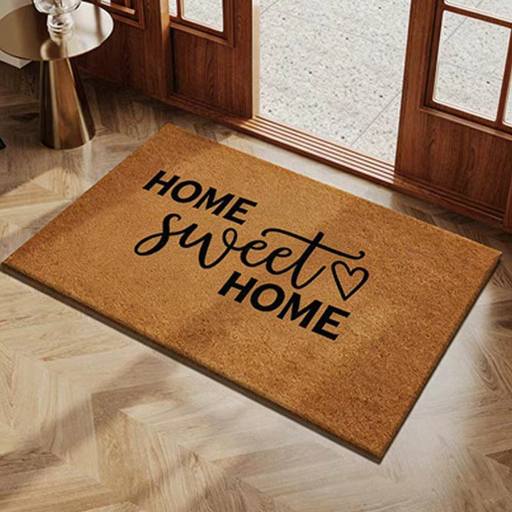 Half-Circle Coir Door Mat