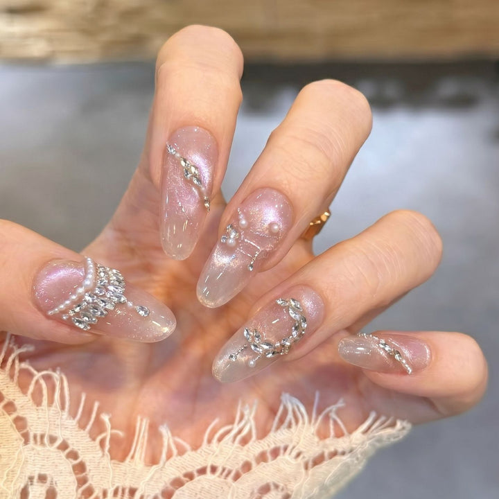 Artistic Stiletto Nail Art Design Stornfield