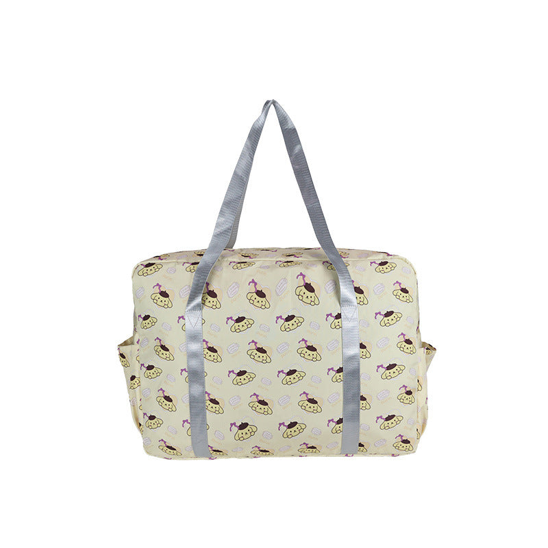Playful Patterned Overnight Tote Bag Stornfield