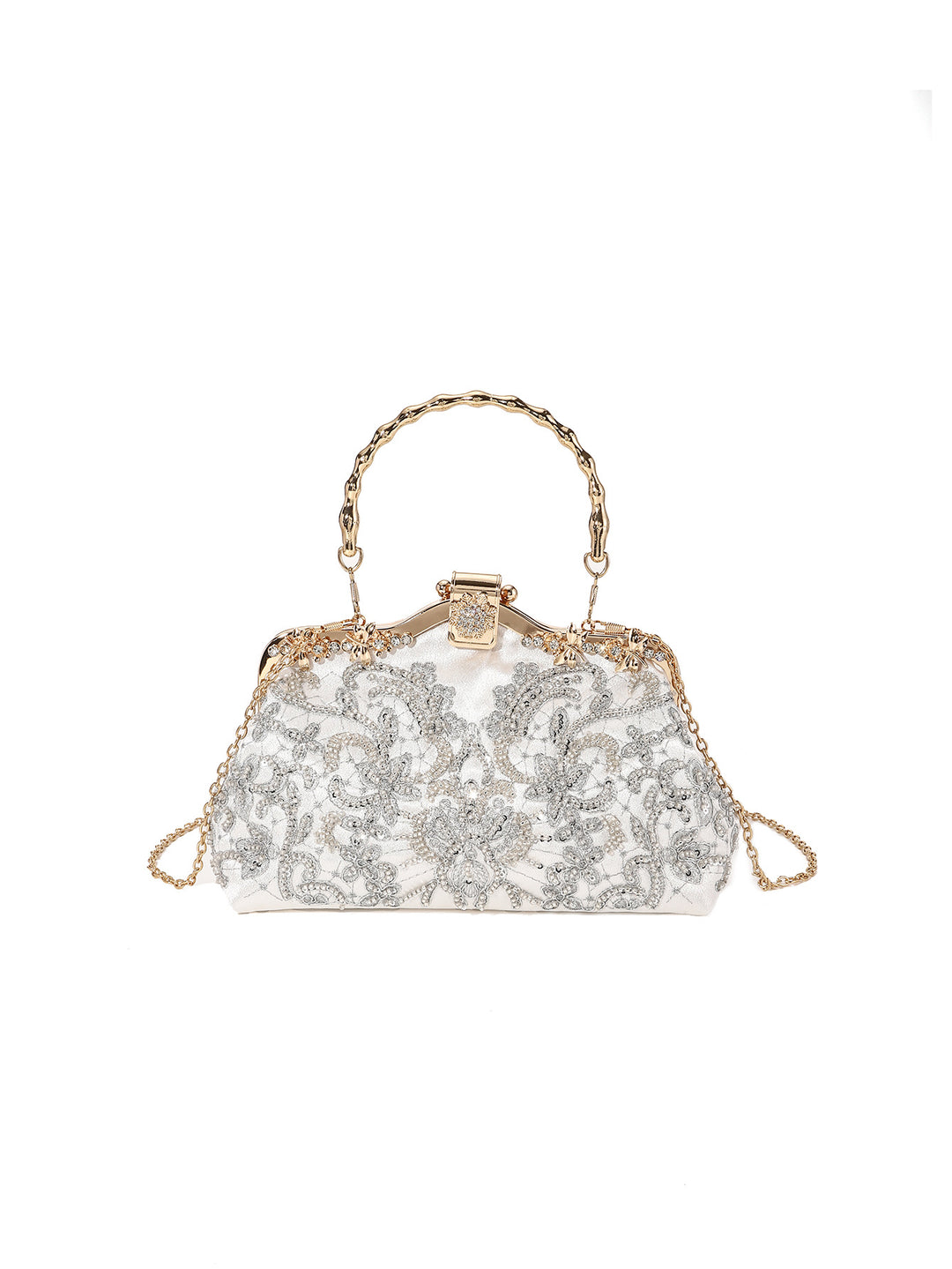 Embroidered Evening Handbag