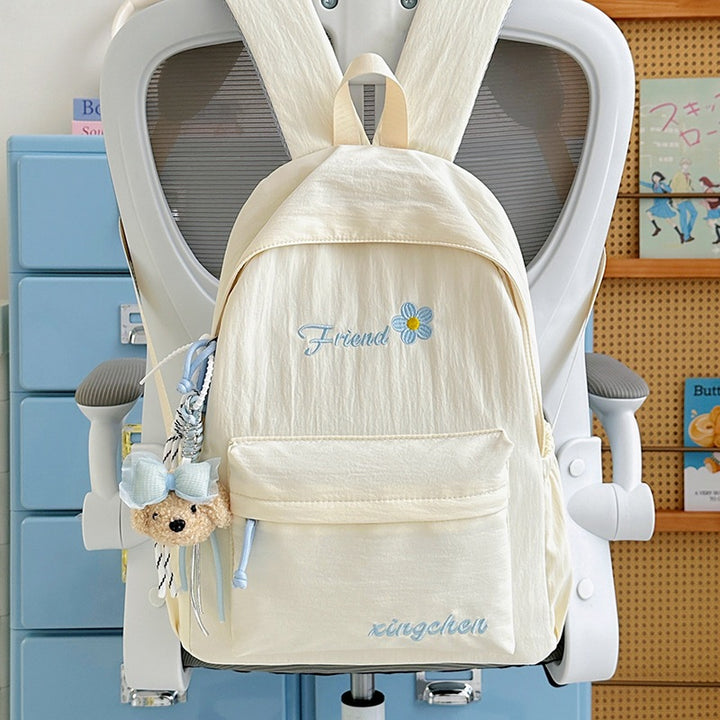 Cute Cartoon-Themed Embroidered Backpack Stornfield