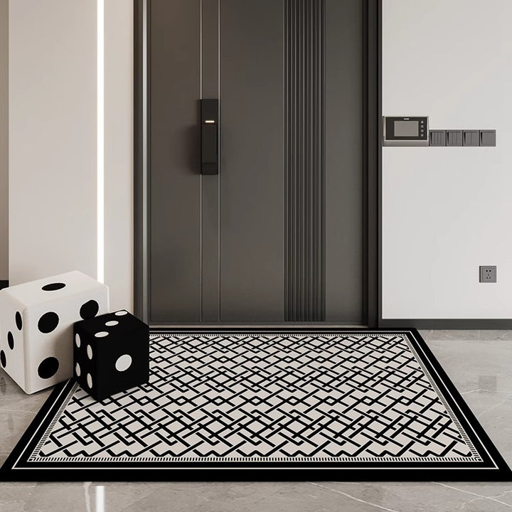 Modern Geometric Welcome Mat