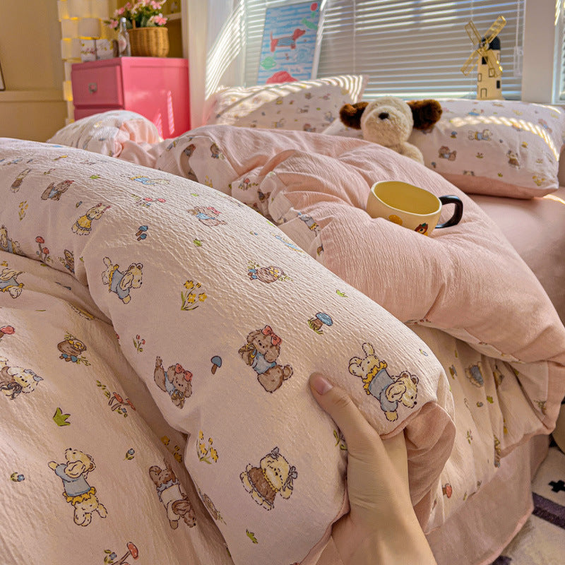 Soft Printed Bedding Set