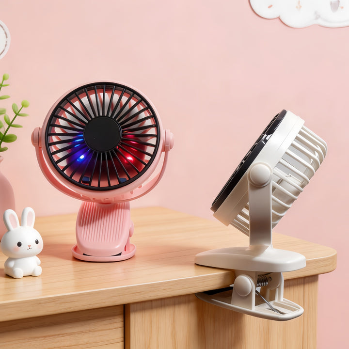 Women Portable Hand Fan with Creative Animal Ears Stornfield