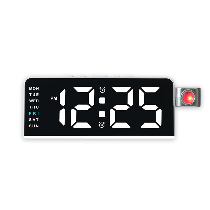 Digital alarm clock with flexible time display and additional weekly overview Stornfield