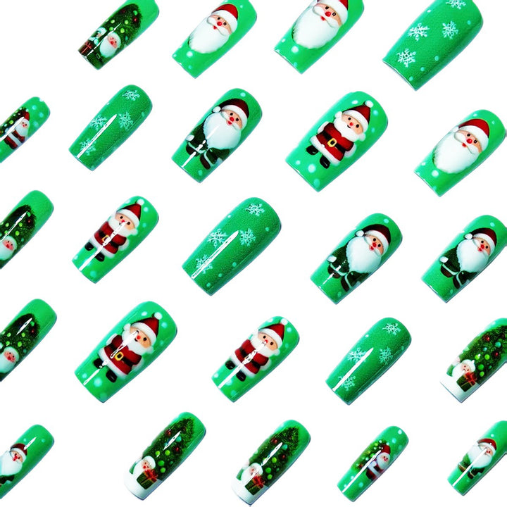 Artificial nails with Christmas motif Stornfield