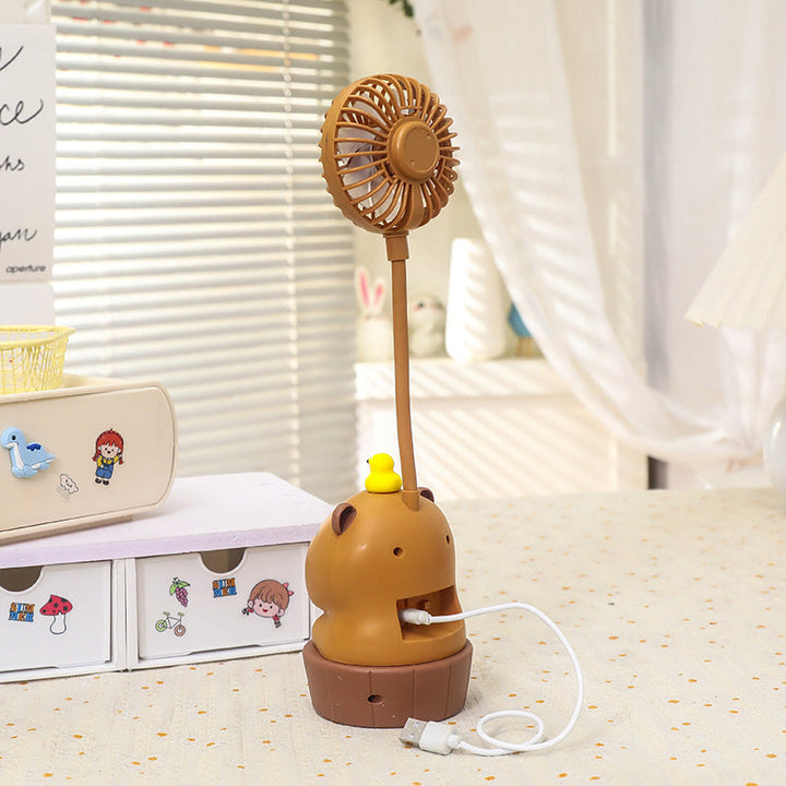 Women's Portable Mini Fan in Cute Bear Design Stornfield