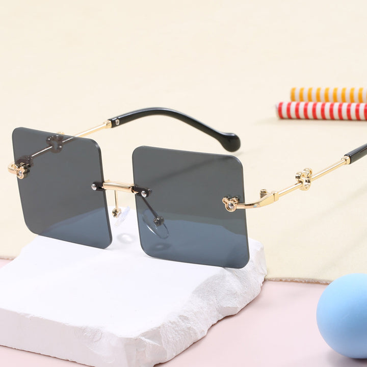Women's square sunglasses with luxurious, high-quality frame Stornfield