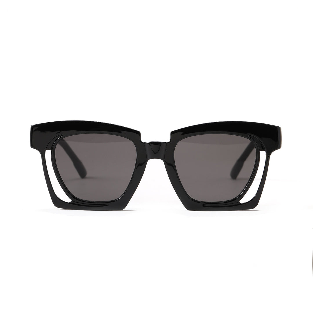 Ladies trendy geometric sunglasses with stylish square frame Stornfield