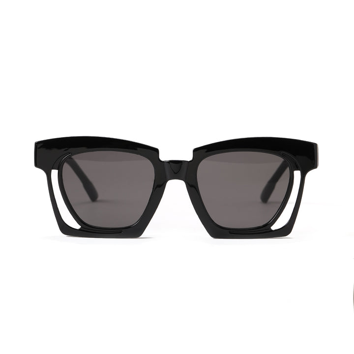 Ladies trendy geometric sunglasses with stylish square frame Stornfield