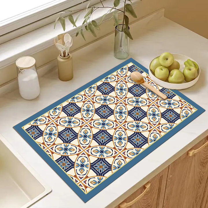 Playful Textured Kitchen Mat Stornfield