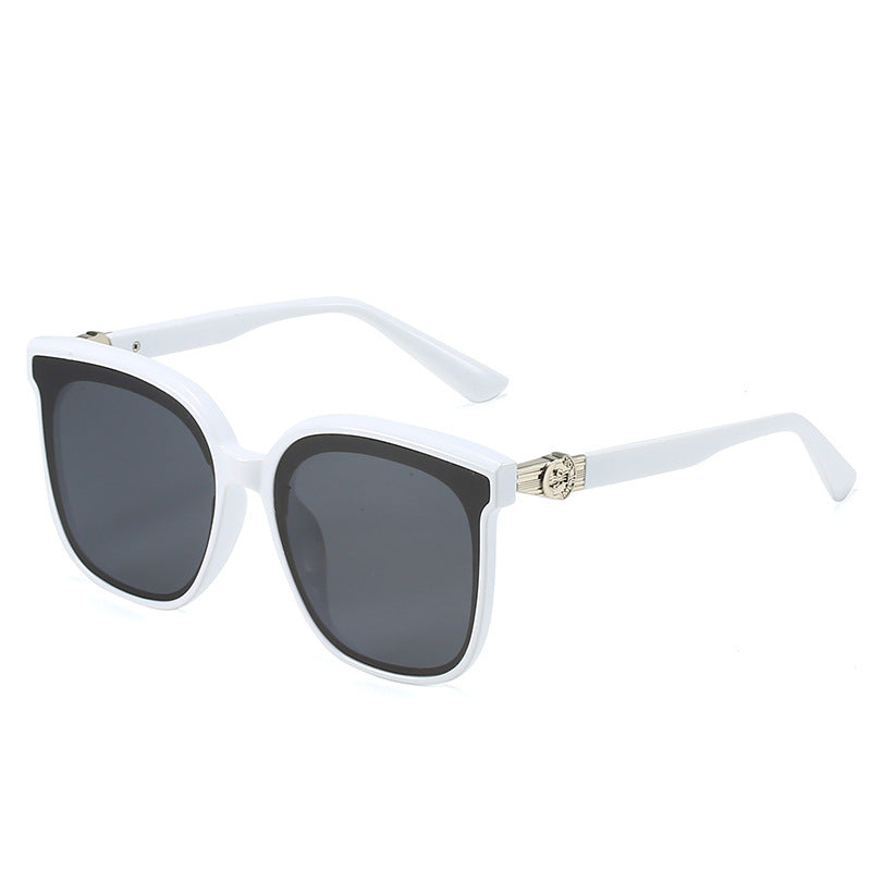 Oversized Square Frame Sunglasses with UV Protection Stornfield