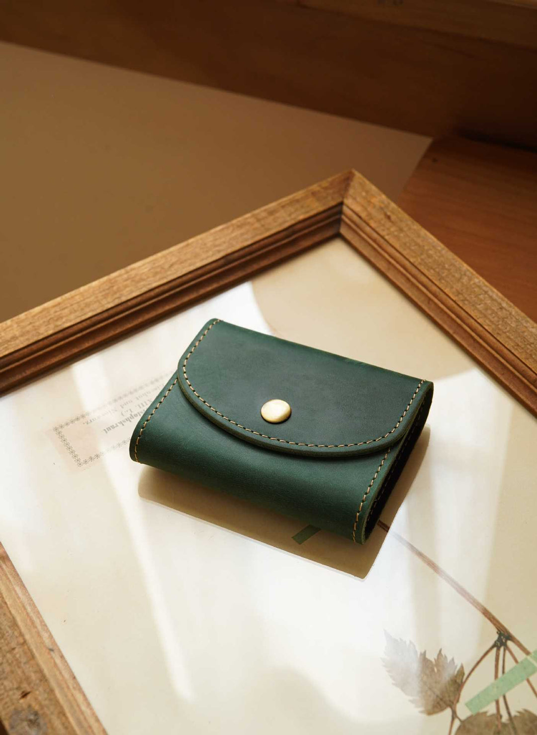 Compact Leather Card Holder