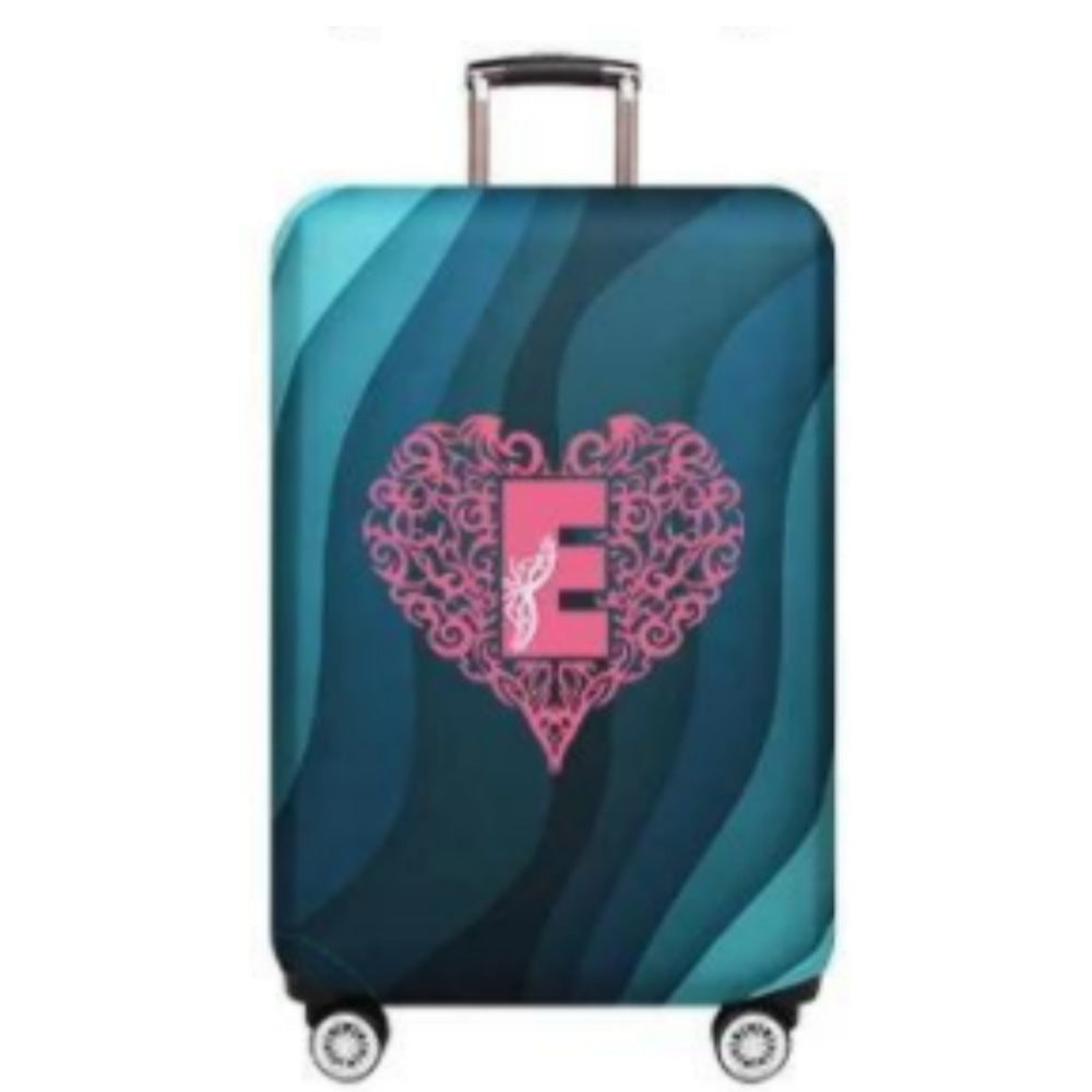 Women's Hard Shell Suitcase with Playful Heart Design Stornfield